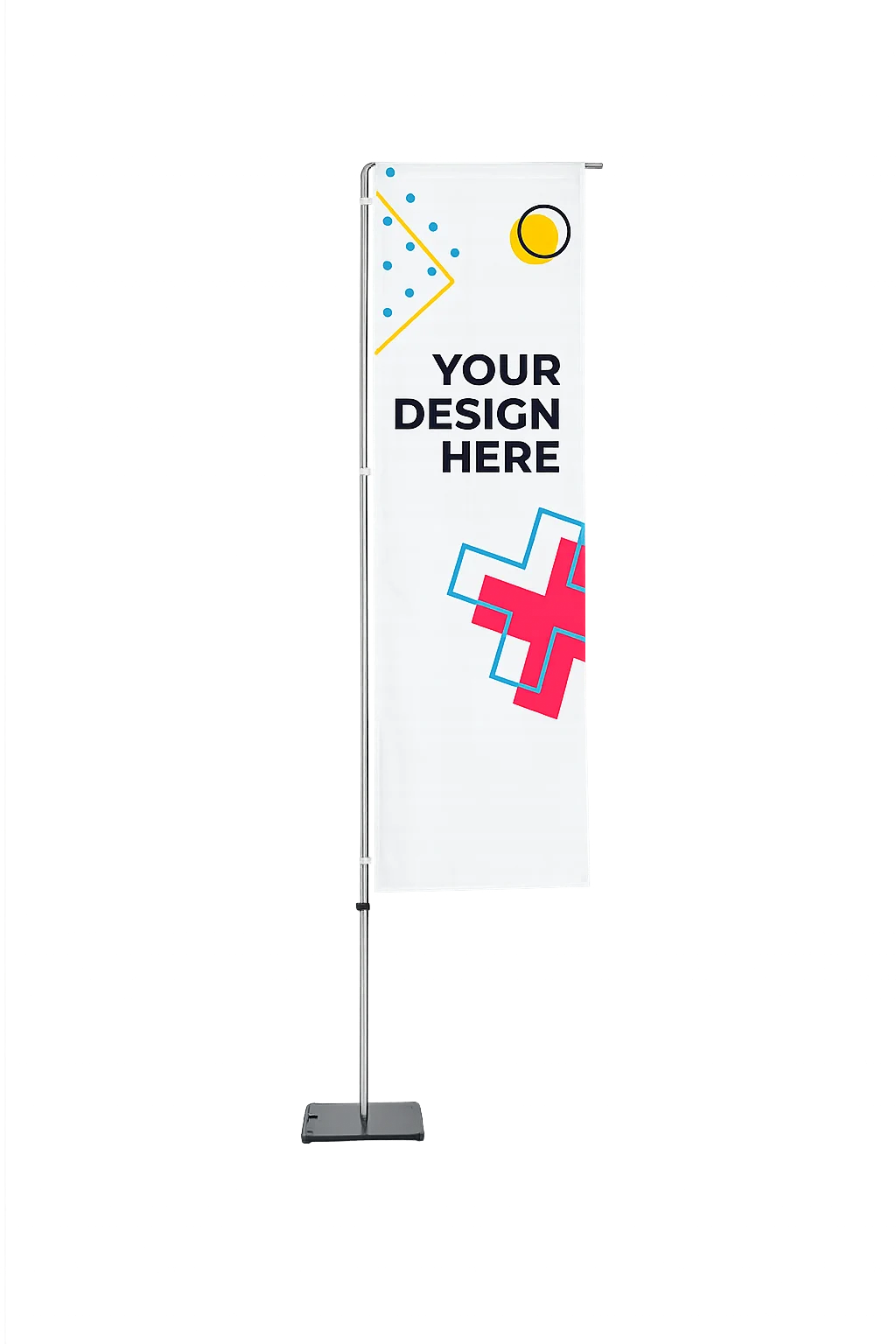 Fly Banner Retangular (70 x 180 cm)